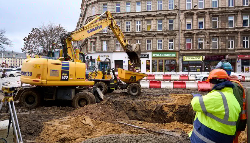 Powiększ obraz: Przebudowa węzła przesiadkowego Drobnera-Dubois - luty 2026 rok