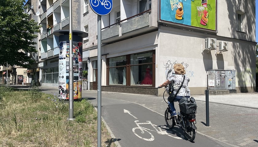 Jednokierunkowa droga dla rowerów