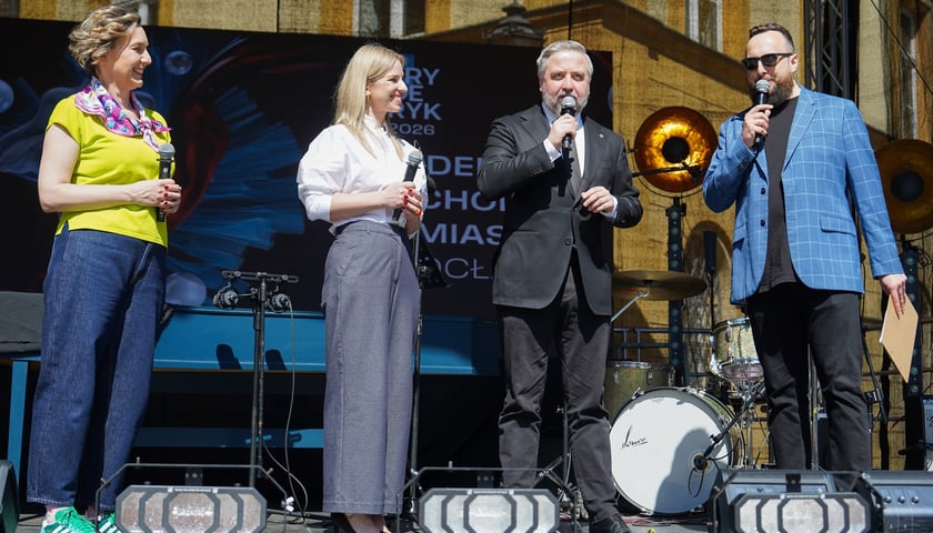 Koncert na wrocławskim rynku artystów nominowanych do nagrody Fryderyk