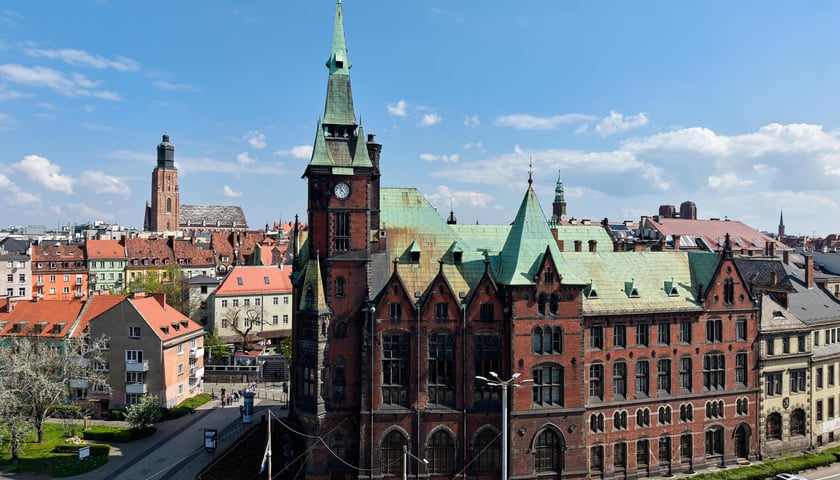 <p>Biblioteka Uniwersytecka przy Szajnochy&nbsp;</p>