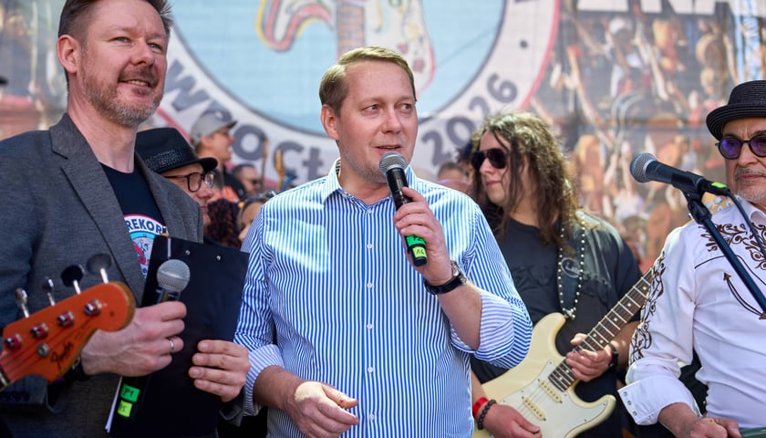 Wynik ogłosił Michał Młyńczak, wiceprezydent Wrocławia