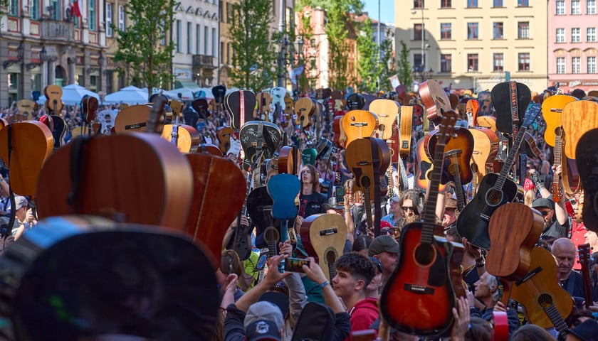 Gitarowy Rekord Świata 2026 we wrocławskim Rynku