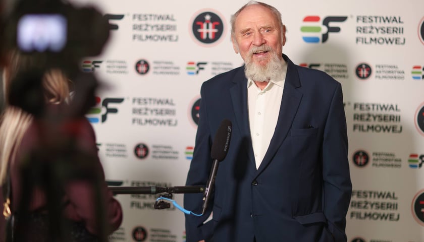 <p>Andrzej Grabowski. Gala Festiwalu Reżyserii Filmowej i Festiwalu Aktorstwa Filmowego we Wrocławskim Centrum Kongresowym</p>