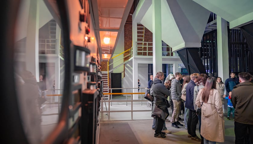 Zwiedzanie Kotłowni Wschodniej w Hydropolis podczas Nocy Muze&oacute;w