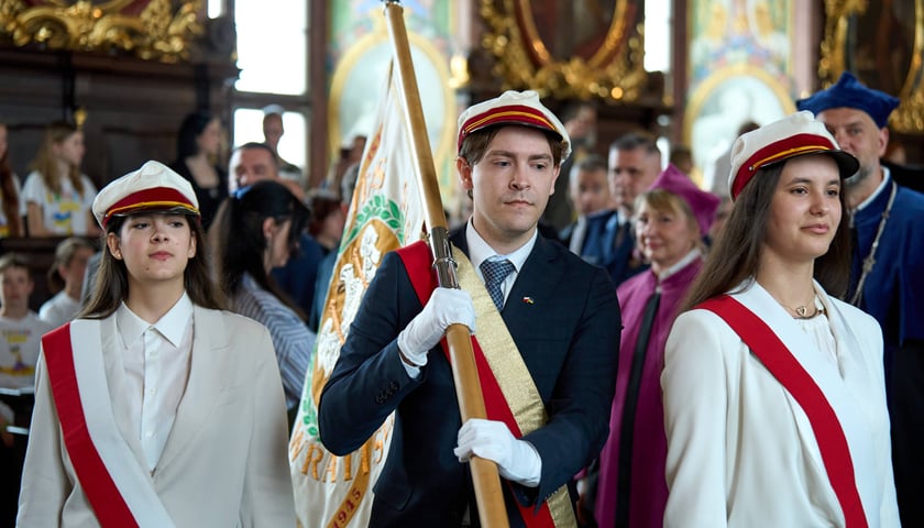 Uroczystość przyznania Serhijowi Żadanowi tytułu doktora honoris causa Uniwersytetu Wrocławskiego