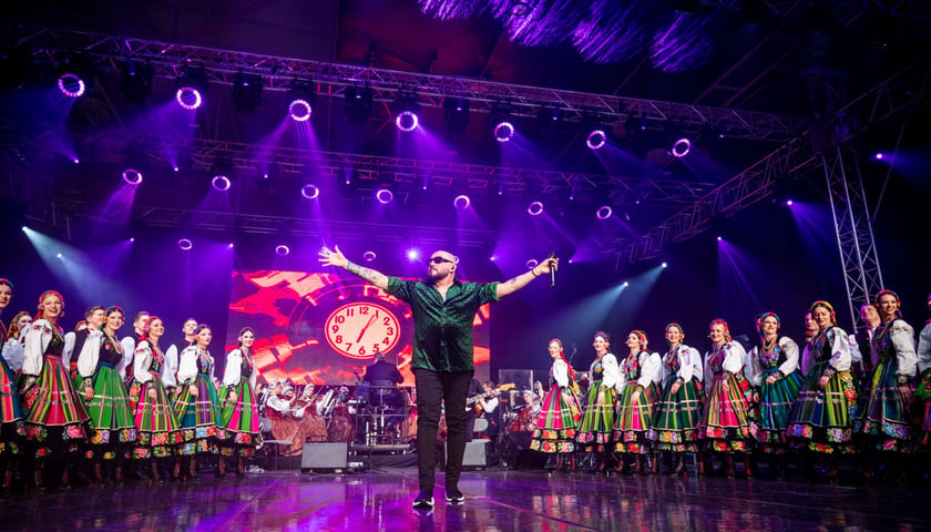 Koncert zespołów Mazowsze i Kombii
