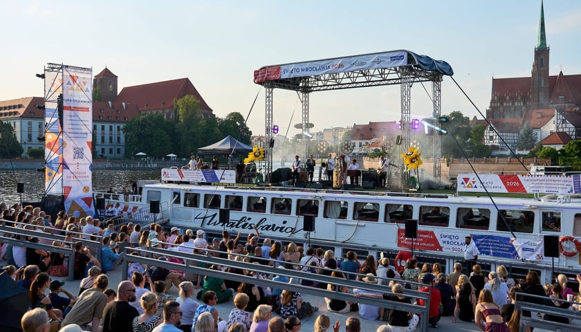 Bezpłatne koncerty na pokładach statków Wratislavia i Rusałka przy Bulwarze Dunikowskiego w ramach Święta Wrocławia 2026 - 25 czerwca 2026 r.