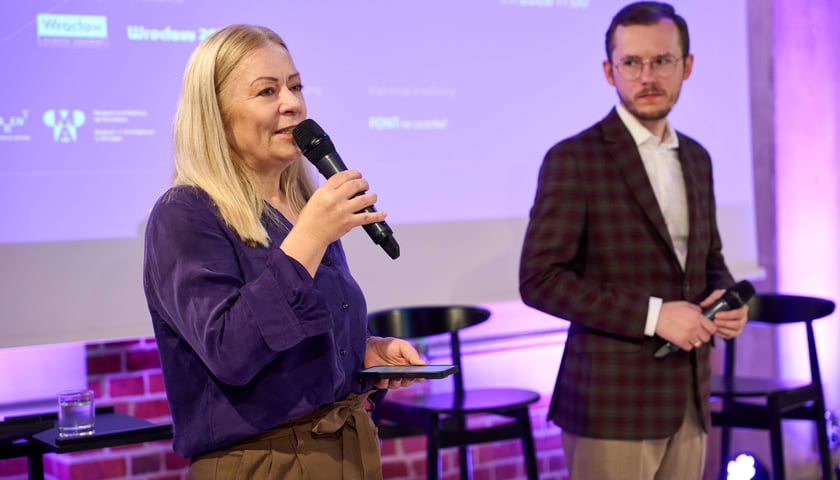 dr Dorota Płuchowska i Mateusz Antczak