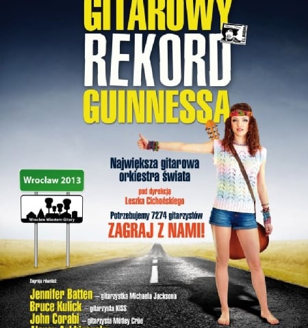 Wrocław miastem gitary!