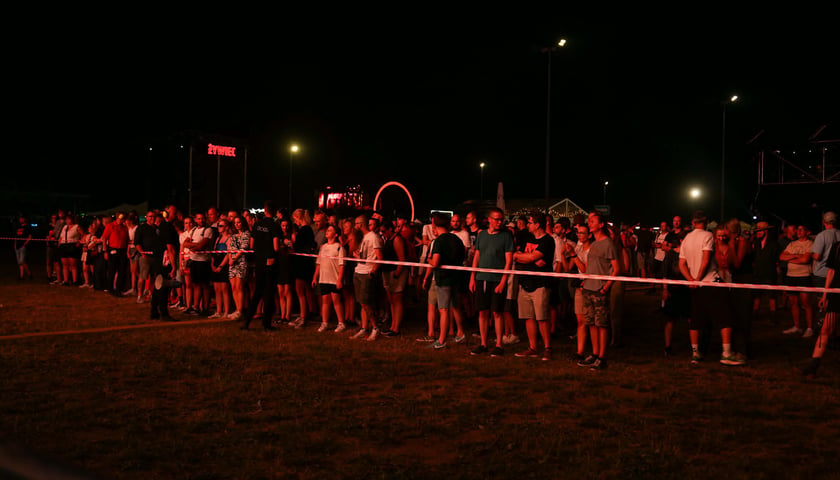 Ewakuacja uczestników koncertu Męskie Granie we Wrocławiu, 31.07.2026 r.