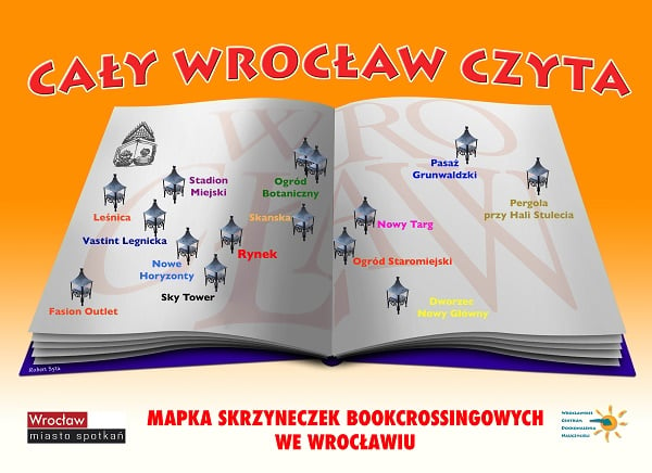 Skrzynki do bookcrossingu we Wrocławiu