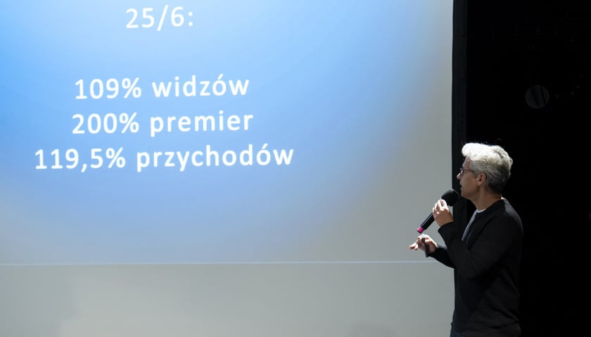 <p>dyrektor i reżyser Michał Zadara</p>