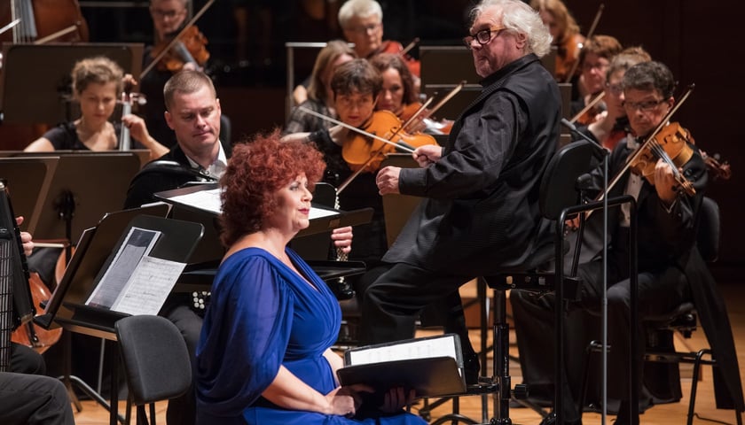 <p>Koncert NFM Filharmonii Wrocławskiej pod dyrekcją Maestra Jerzego Maksymiuka z 2018 roku</p>