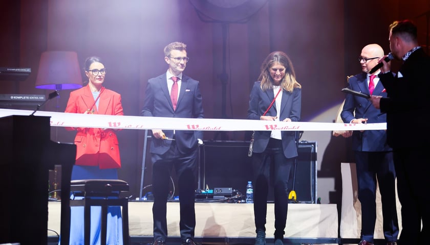 W uroczystości brał udział m.in. wiceprezydent Wrocławia Jakub Mazur