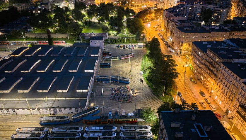 Kino pod chmurką w zajezdni Ołbin. Wrocław, 18.09.2026