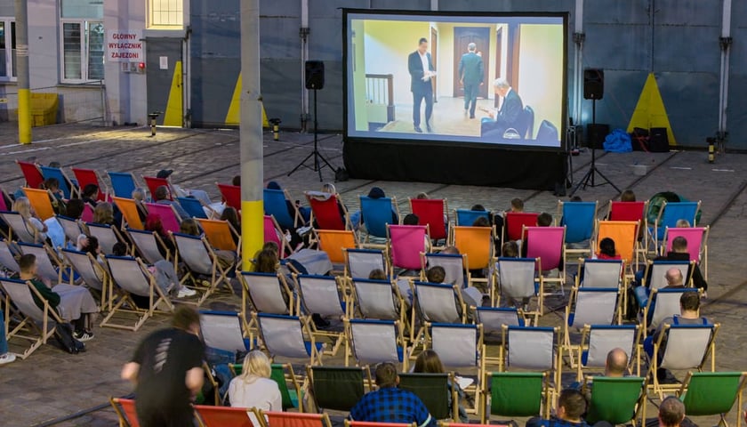 Kino pod chmurką w zajezdni Ołbin. Wrocław, 18.09.2026
