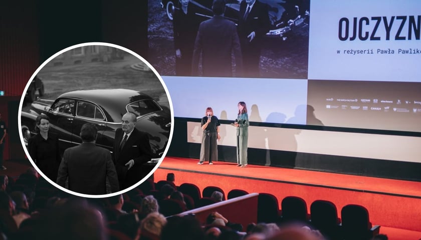 Premiera filmu „Ojczyzna” w reż. Pawła Pawlikowskiego; w kółku kadr z filmu