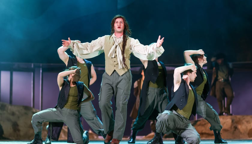 Próba do premiery musicalu „Kościuszko” na Dużej Scenie Teatru Muzycznego Capitol, wrzesień 2026