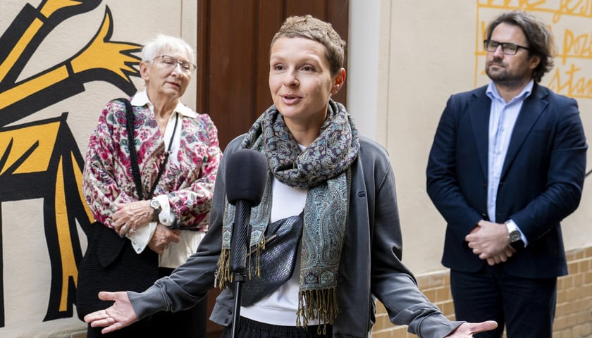 Katarzyna Janusik, prezentacja muralu Urszuli Kozioł w Przejściu Żelaźniczym (8 października 2026)