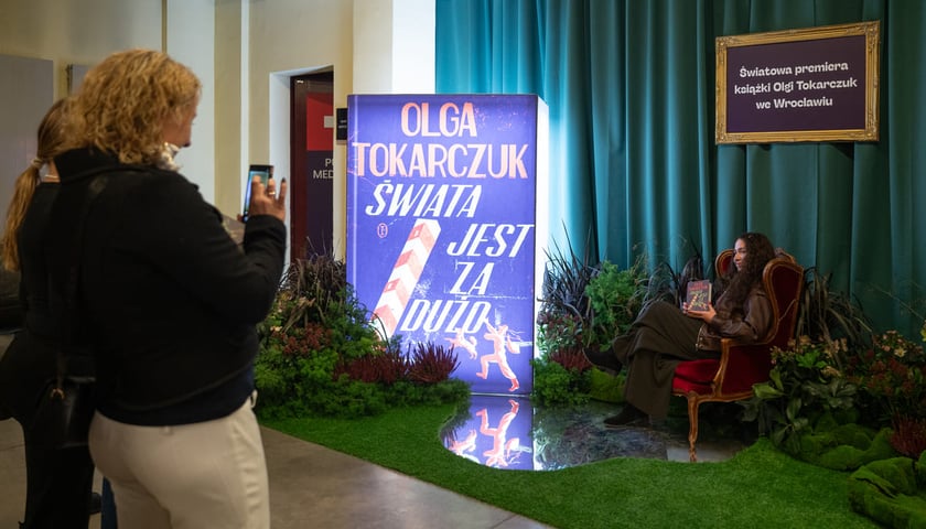 Premiera nowej książki Olgi Tokarczuk: "Świata jest za dużo". Wrocław, 14.10.2026