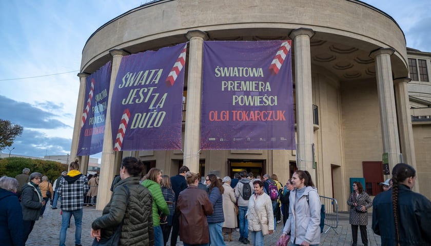 Premiera nowej książki Olgi Tokarczuk: "Świata jest za dużo". Wrocław, 14.10.2026