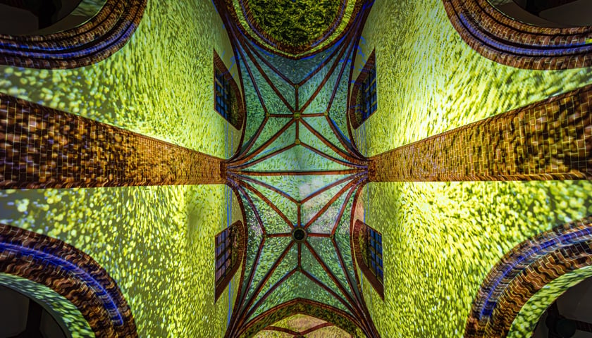 Spektakl świetlny „Genesis” w katedrze św. Marii Magdaleny
