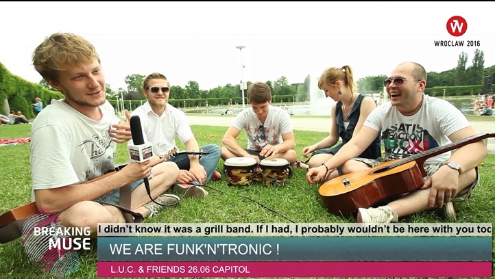 BREAKING MUSE: Jesteśmy Funk'n'tronic