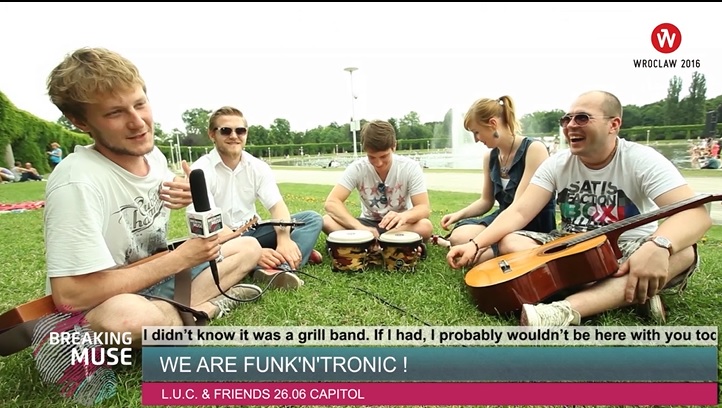 BREAKING MUSE: Jesteśmy Funk'n'tronic