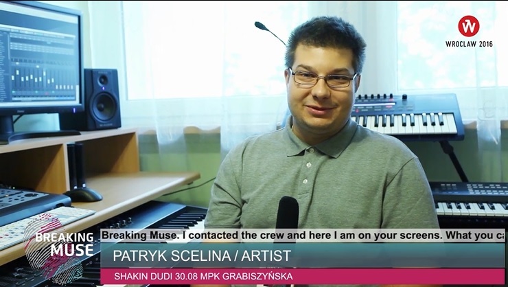 BREAKING MUSE: Multimedia Artist Patryk Scelina