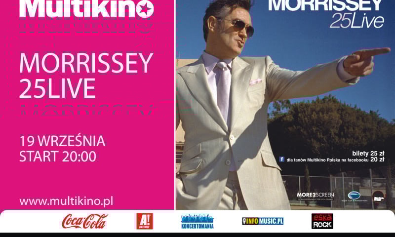 Morrissey 25: Live From Hollywood High we wrześniu w Multikinie