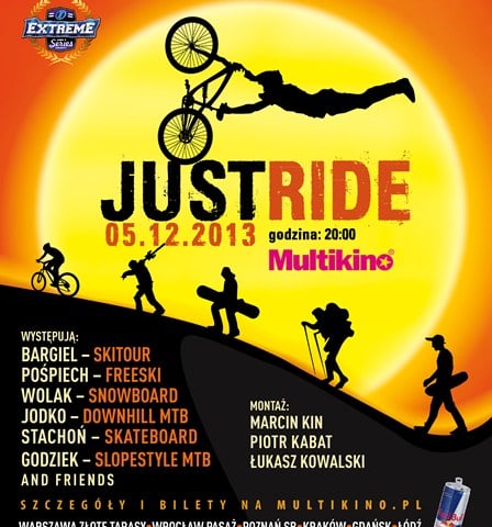 „Just Ride” – sporty ekstremalne w Multikinie Pasaż Grunwaldzki