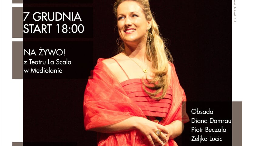 „Traviata” na żywo z La Scali w Multikinie Arkady Wrocławskie