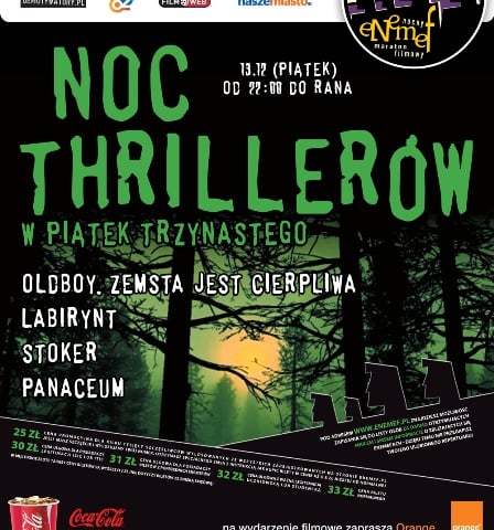 ENEMEF: Noc Thrillerów w piątek trzynastego