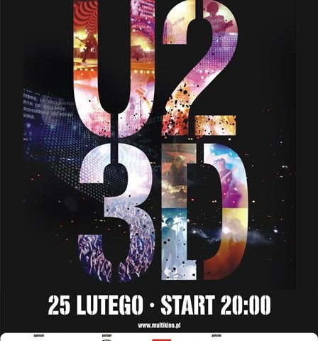 U2 w trzecim wymiarze w Multikinie