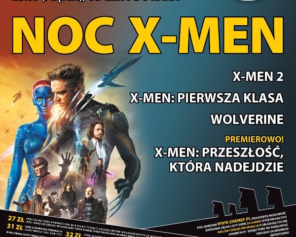 ENEMEF: Noc X-Men w Multikinach