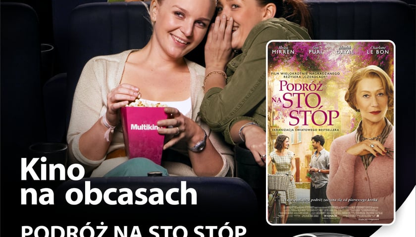 "Podróż na sto stóp" w Kinie na Obcasach w Multikinie