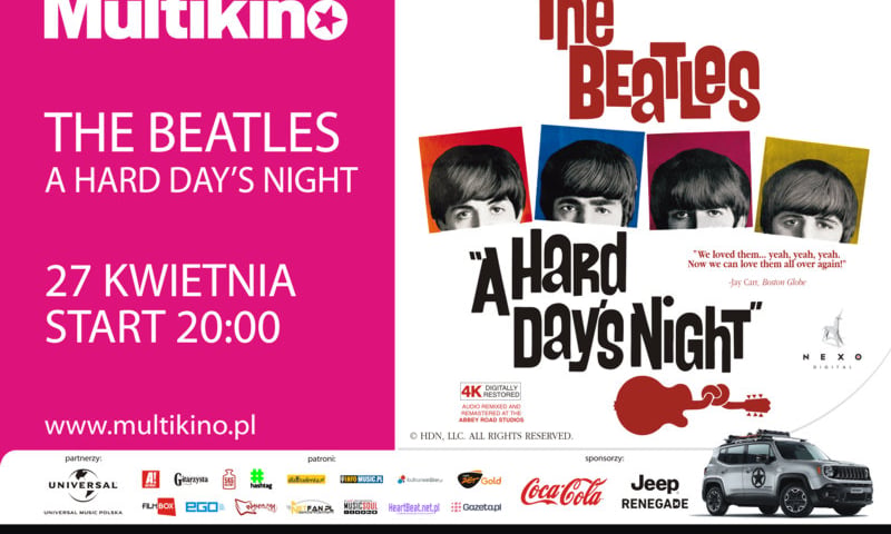 Szalona komedia pomyłek z zespołem The Beatles
