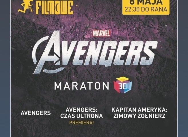Maraton filmów "Avengers" w 3D w Heliosie Magnolia w piątek