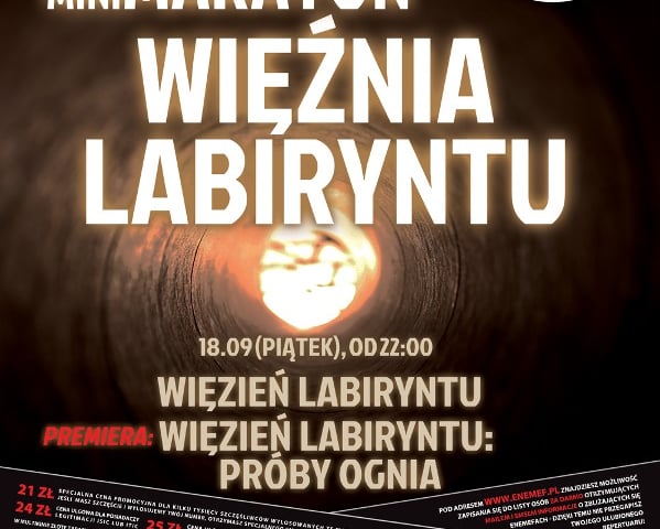 ENEMEF: Minimaraton Więźnia Labiryntu z premierą