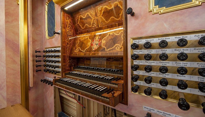 Odtworzone w bazylice św. Elżbiety barokowe organy Michaela Englera