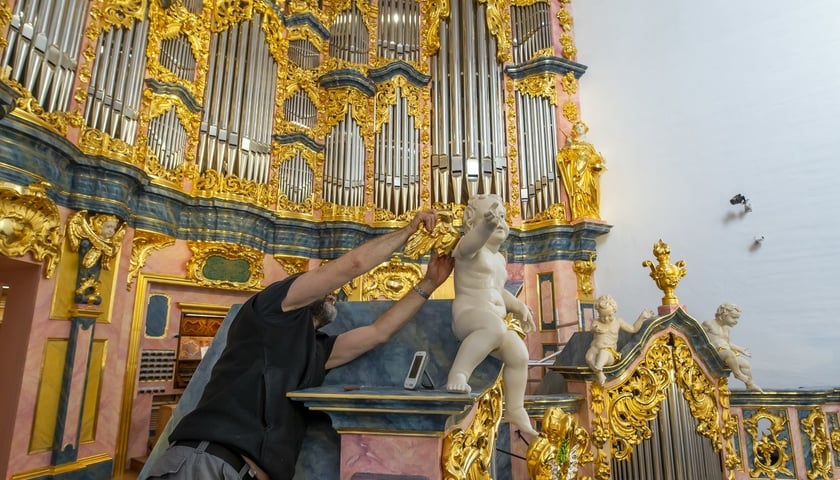 Odtworzone w bazylice św. Elżbiety barokowe organy Michaela Englera