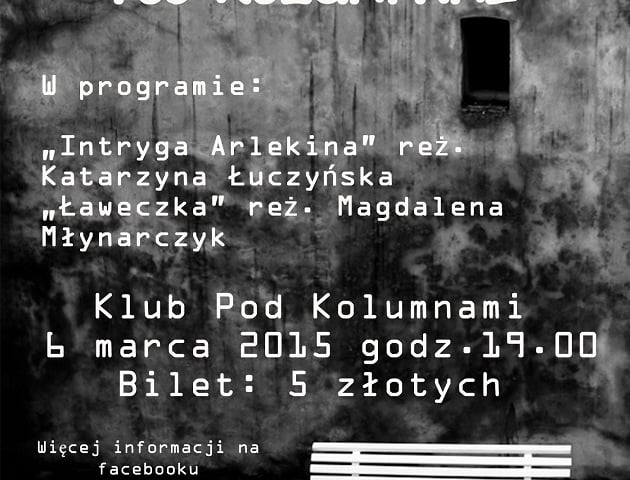Premierowe spektakle Fundacji Pantomima we wrocławskim Klubie Pod Kolumnami