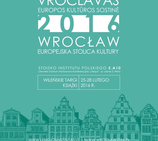 ESK 2016: Wrocław gościem na Targach Książki w Wilnie