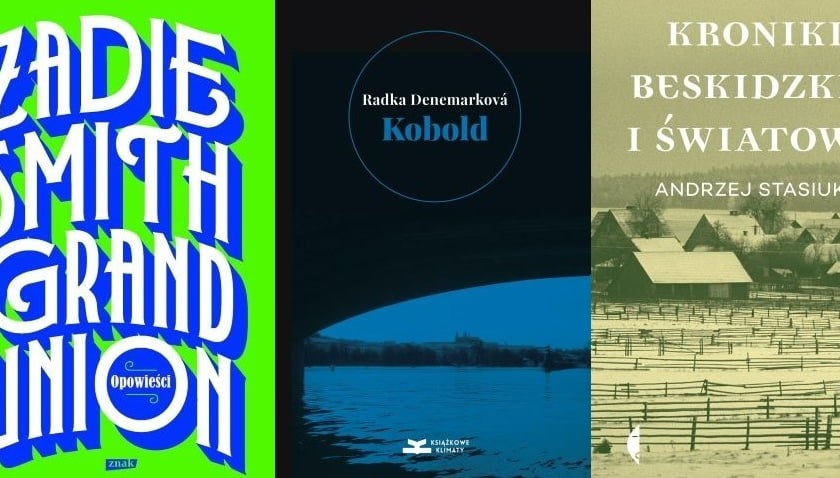 Okładki książek, których fragmenty zostaną zaprezentowane podczas Europejskiej Nocy Literatury