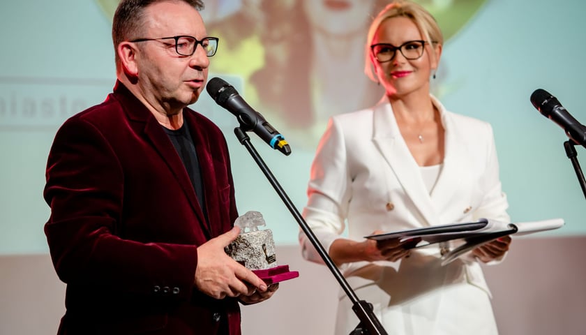 Aktorzy Zbigniew Zamachowski i Anna Samusionek byli gośćmi festiwali we Wrocławiu w ubiegłym roku