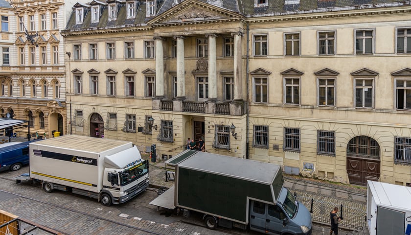 Pałac Wallenberg-Pachalych przy ul. Szajnochy zagra posterunek policji