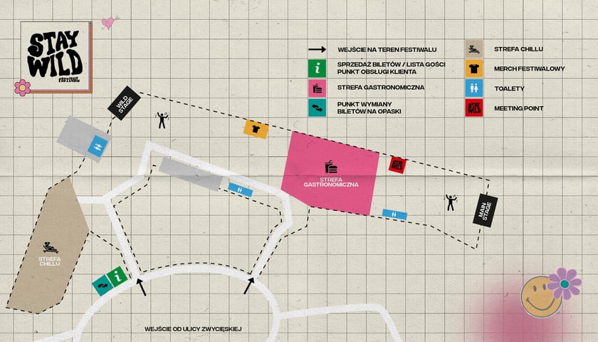 Stay Wild Festiwal mapa imprezy