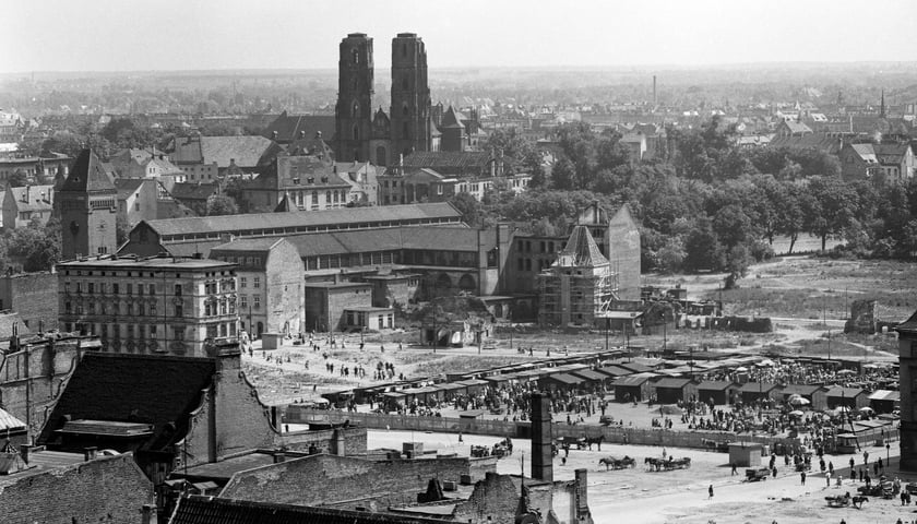 Wrocław, Targowisko przy obecnym placu Nowy Targ