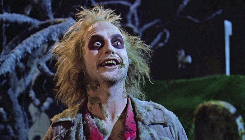Na zdjęciu Michael Keaton w scenie z filmu „Sok z żuka”