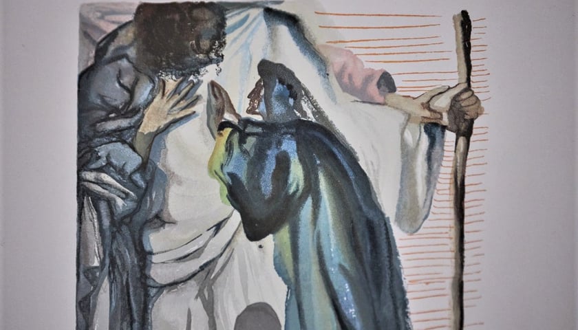 Ilustracja Salvadora Dalego do ?Boskiej Komedii?
